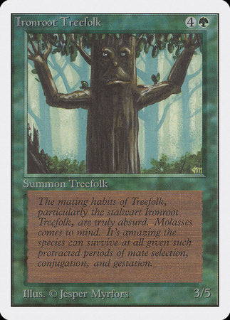 Ironroot Treefolk [Unlimited Edition] | Black Swamp Games