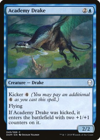 Academy Drake [Dominaria] | Black Swamp Games