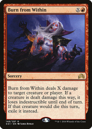Burn from Within [Shadows over Innistrad] | Black Swamp Games