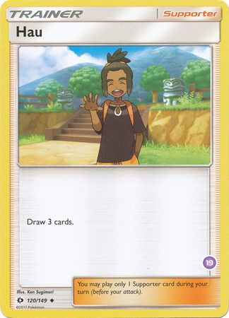 Hau (120/149) (Deck Exclusive #19) [Sun & Moon: Trainer Kit - Alolan Sandslash] | Black Swamp Games