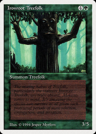 Ironroot Treefolk [Summer Magic / Edgar] | Black Swamp Games