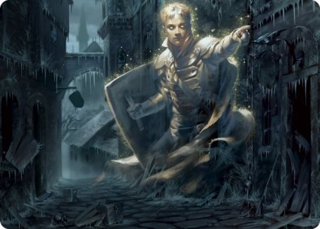 Dennick, Pious Apparition Art Card [Innistrad: Midnight Hunt Art Series] | Black Swamp Games