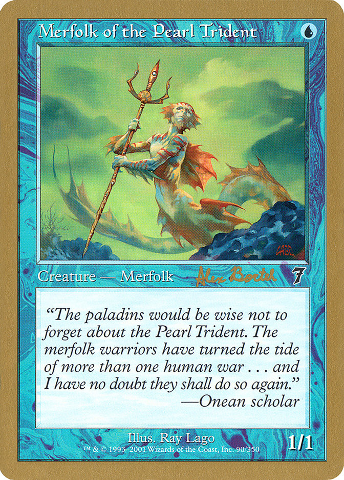 Merfolk of the Pearl Trident (Alex Borteh) [World Championship Decks 2001] | Black Swamp Games