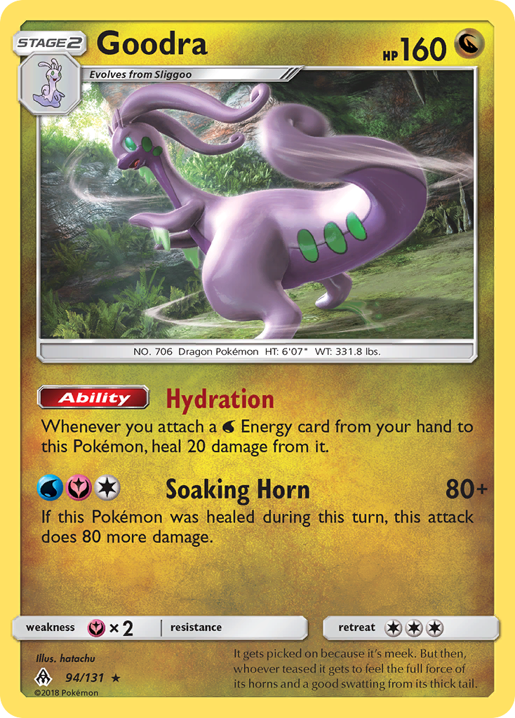 Goodra (94/131) [Sun & Moon: Forbidden Light] | Black Swamp Games