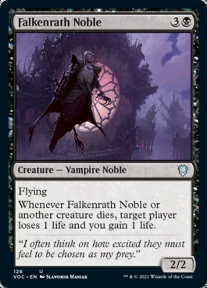 Falkenrath Noble [Innistrad: Crimson Vow Commander] | Black Swamp Games