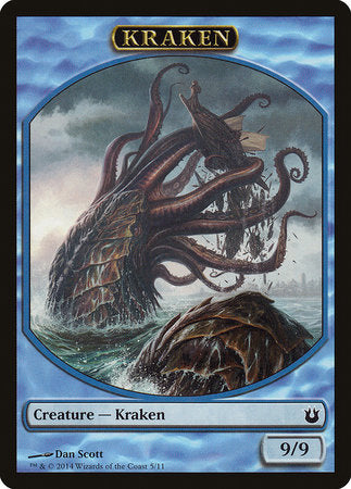 Kraken Token [Born of the Gods Tokens] | Black Swamp Games