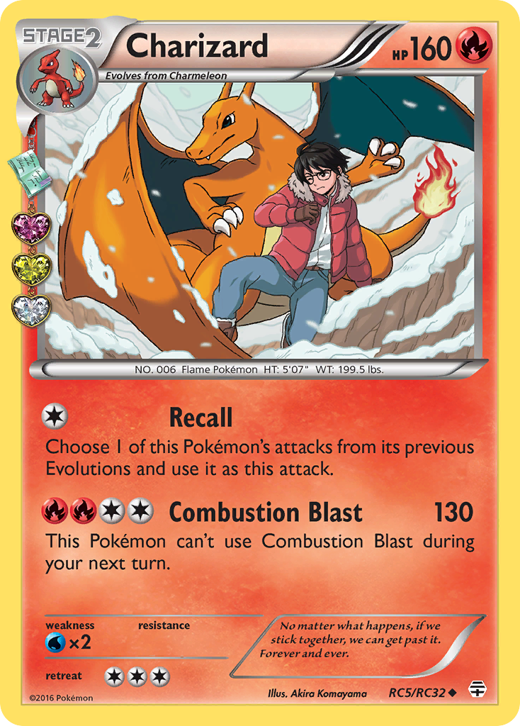 Charizard (RC5/RC32) [XY: Generations] | Black Swamp Games