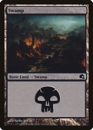 Swamp (27) [Premium Deck Series: Graveborn] | Black Swamp Games