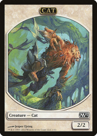 Cat Token [Magic 2013 Tokens] | Black Swamp Games