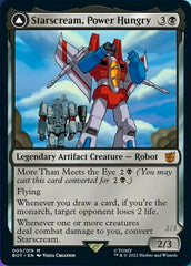 Starscream, Power Hungry // Starscream, Seeker Leader [Universes Beyond: Transformers] | Black Swamp Games