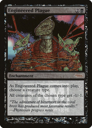 Engineered Plague [Friday Night Magic 2007] | Black Swamp Games