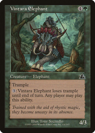 Vintara Elephant [Prophecy] | Black Swamp Games