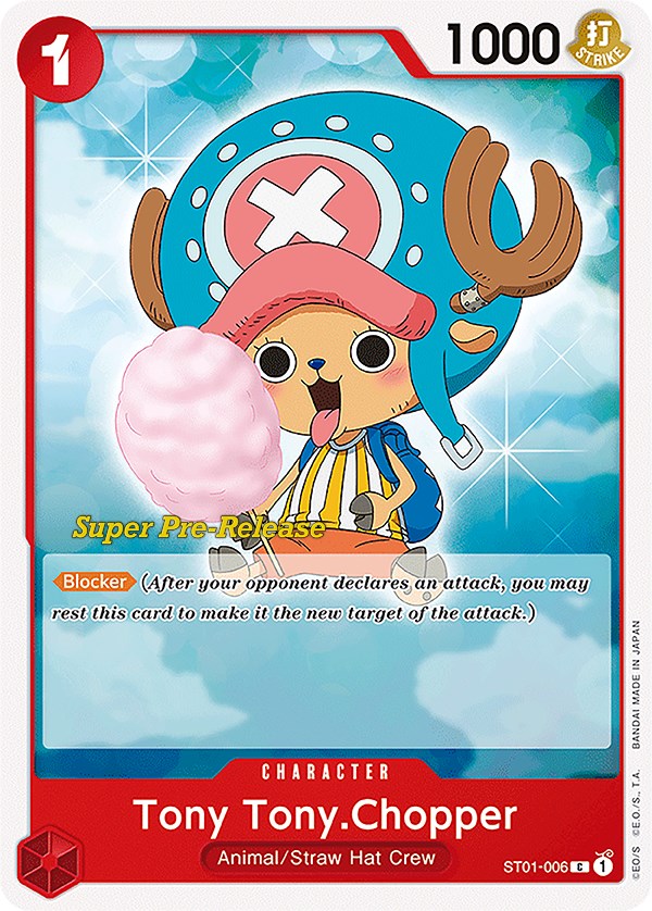 Tony Tony.Chopper [Super Pre-Release Starter Deck: Straw Hat Crew] | Black Swamp Games