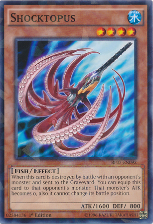 Shocktopus [BP03-EN092] Shatterfoil Rare | Black Swamp Games
