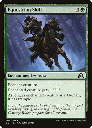 Equestrian Skill [Shadows over Innistrad] | Black Swamp Games