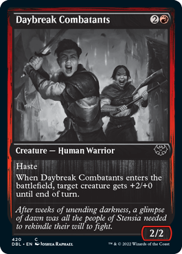 Daybreak Combatants [Innistrad: Double Feature] | Black Swamp Games