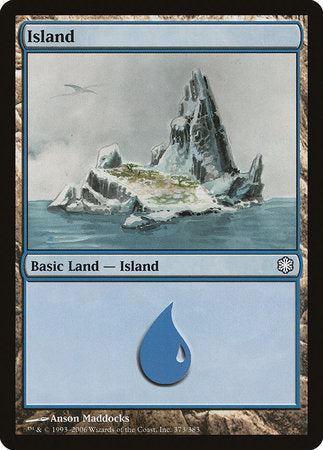 Island (373) [Coldsnap Theme Decks] | Black Swamp Games