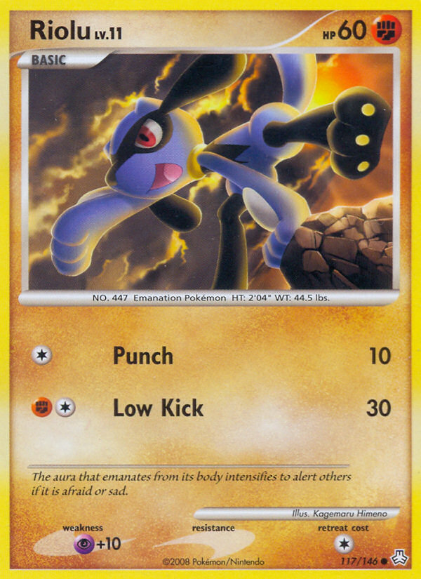 Riolu (117/146) [Diamond & Pearl: Legends Awakened] | Black Swamp Games