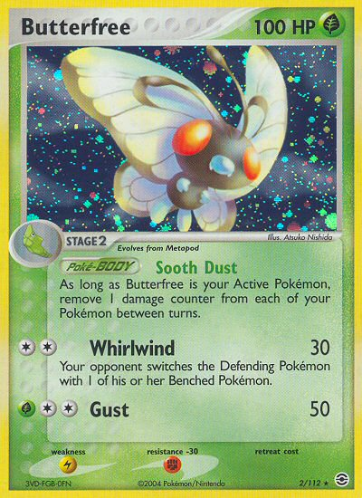 Butterfree (2/112) [EX: FireRed & LeafGreen] | Black Swamp Games