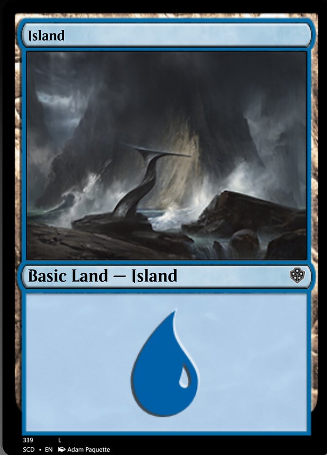 Island (339) [Starter Commander Decks] | Black Swamp Games