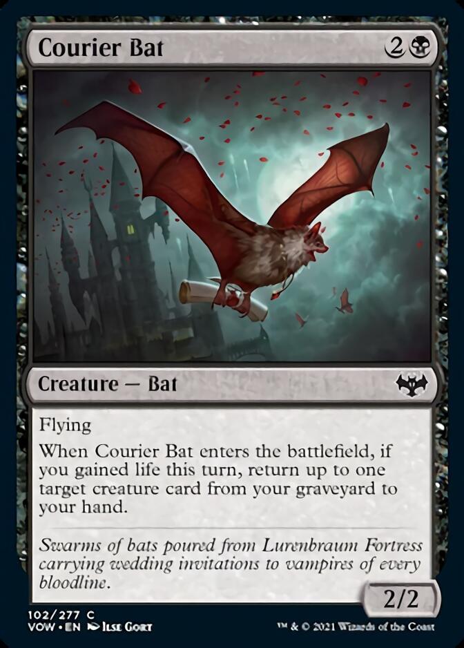 Courier Bat [Innistrad: Crimson Vow] | Black Swamp Games