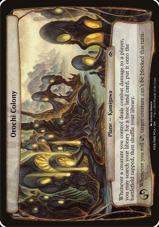 Orochi Colony (Planechase Anthology) [Planechase Anthology Planes] | Black Swamp Games