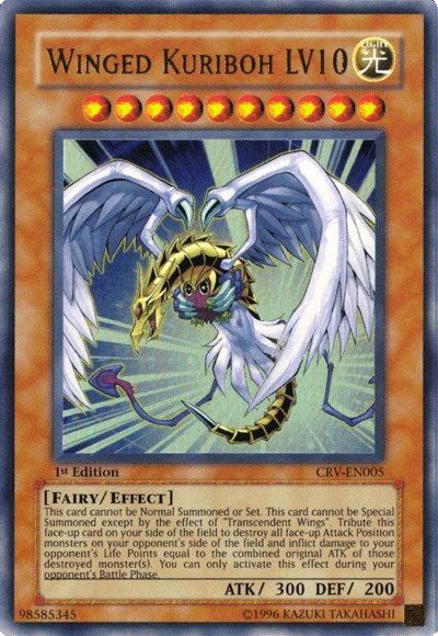 Winged Kuriboh LV10 [CRV-EN005] Ultra Rare | Black Swamp Games