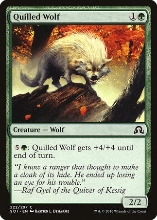 Quilled Wolf [Shadows over Innistrad] | Black Swamp Games