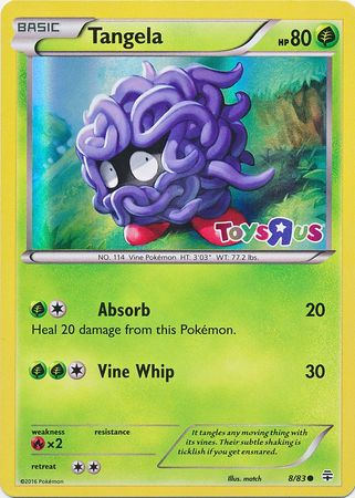 Tangela (8/83) (Toys R Us Promo) [XY: Generations] | Black Swamp Games