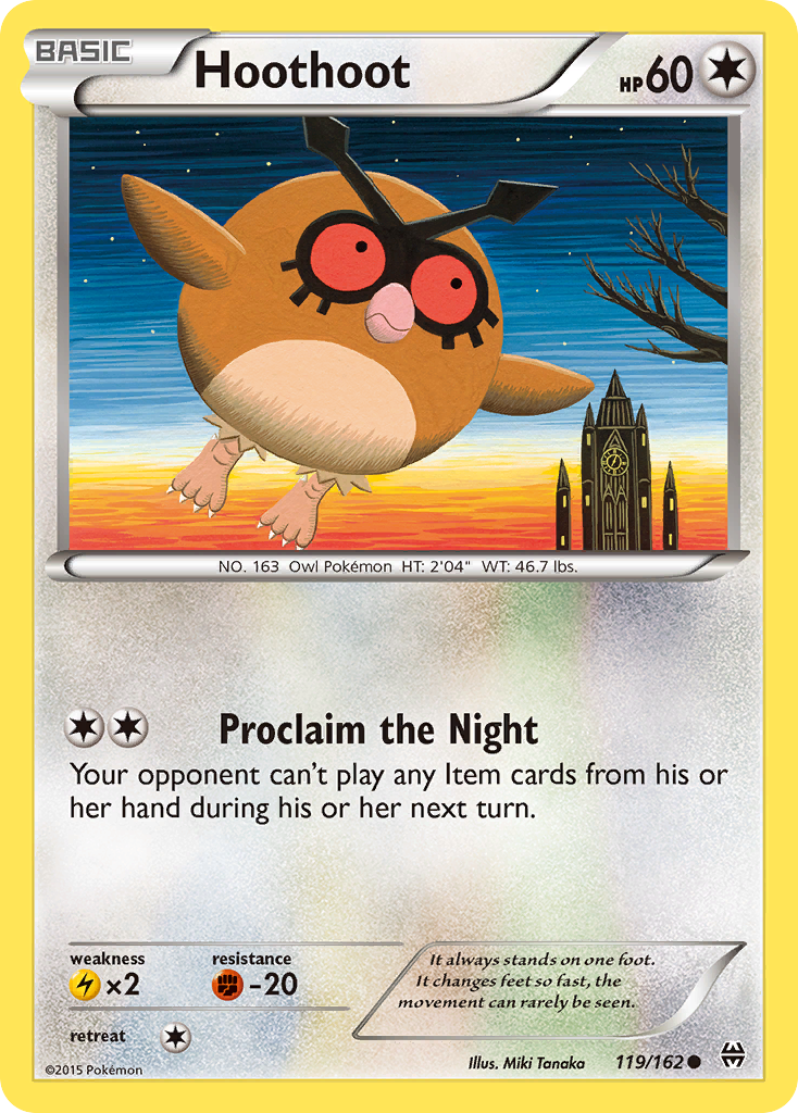 Hoothoot (119/162) [XY: BREAKthrough] | Black Swamp Games