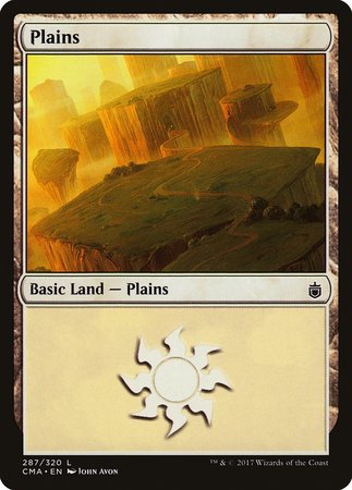 Plains (287) [Commander Anthology] | Black Swamp Games