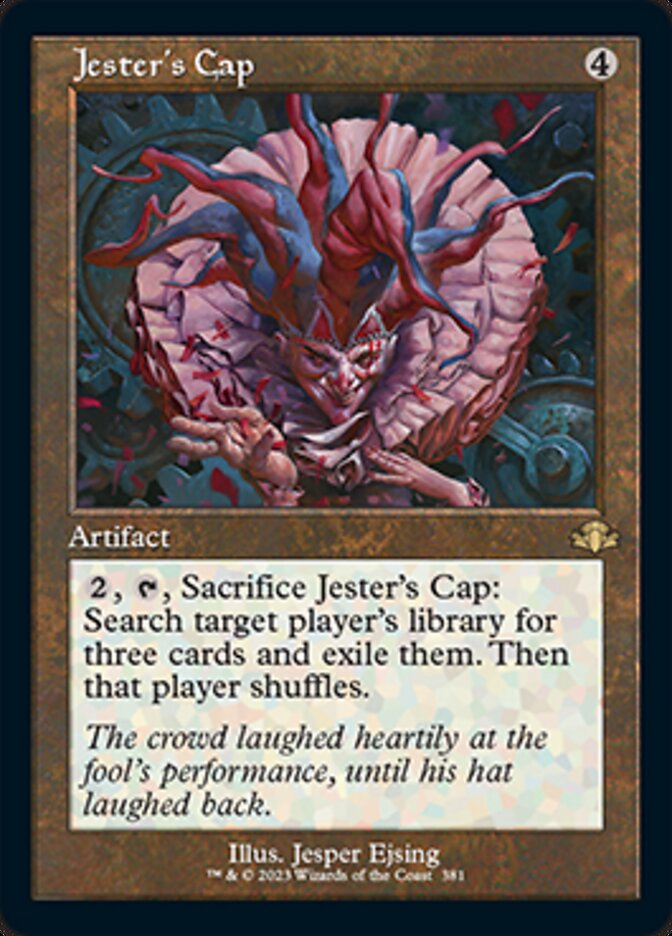 Jester's Cap (Retro) [Dominaria Remastered] | Black Swamp Games
