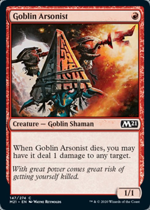 Goblin Arsonist [Core Set 2021] | Black Swamp Games