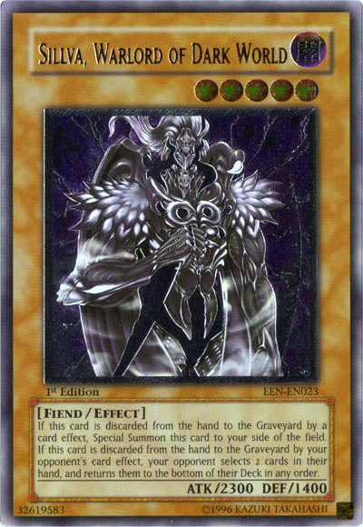 Sillva, Warlord of Dark World [EEN-EN023] Ultimate Rare | Black Swamp Games