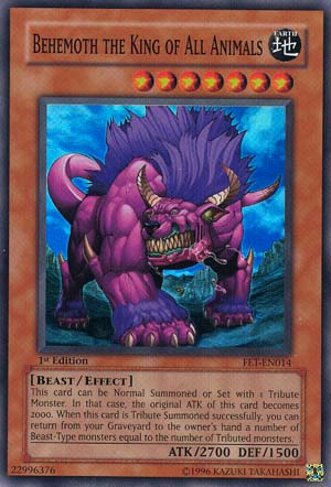 Behemoth the King of All Animals [FET-EN014] Super Rare | Black Swamp Games