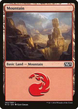 Mountain (262) [Magic 2015] | Black Swamp Games
