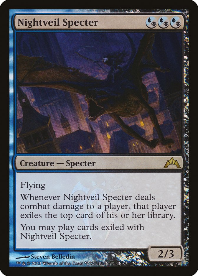 Nightveil Specter (Buy-A-Box) [Gatecrash Promos] | Black Swamp Games