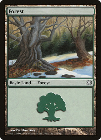 Forest (381) [Coldsnap Theme Decks] | Black Swamp Games