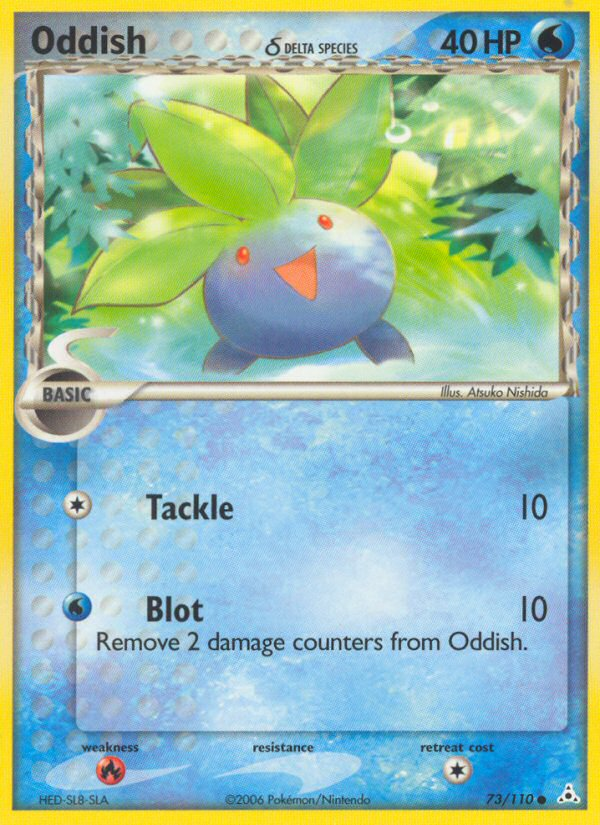 Oddish (73/110) (Delta Species) [EX: Holon Phantoms] | Black Swamp Games