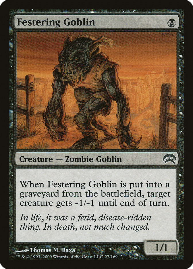 Festering Goblin [Planechase] | Black Swamp Games