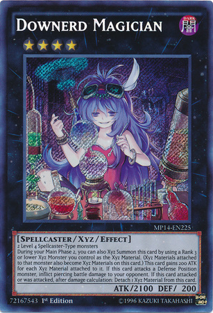 Downerd Magician [MP14-EN225] Secret Rare | Black Swamp Games