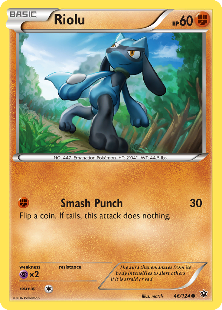 Riolu (46/124) [XY: Fates Collide] | Black Swamp Games