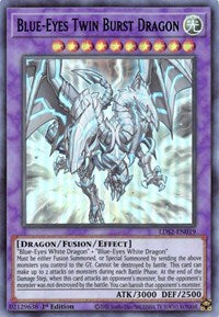 Blue-Eyes Twin Burst Dragon (Blue) [LDS2-EN019] Ultra Rare | Black Swamp Games