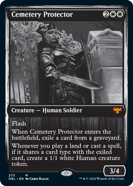 Cemetery Protector [Innistrad: Double Feature] | Black Swamp Games