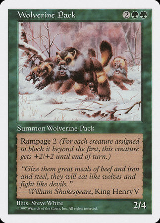 Wolverine Pack [Fifth Edition] | Black Swamp Games