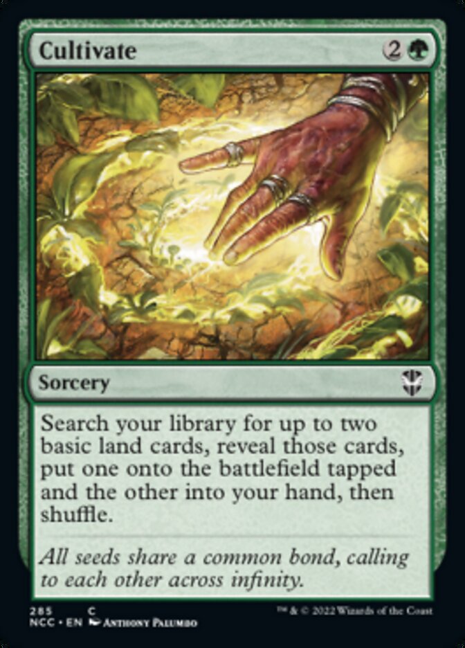 Cultivate [Streets of New Capenna Commander] | Black Swamp Games