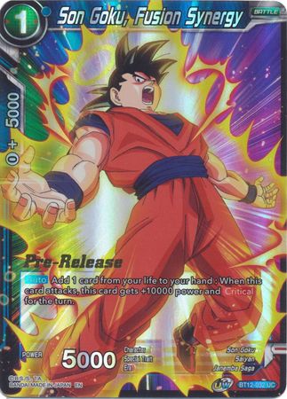 Son Goku, Fusion Synergy (BT12-032) [Vicious Rejuvenation Prerelease Promos] | Black Swamp Games