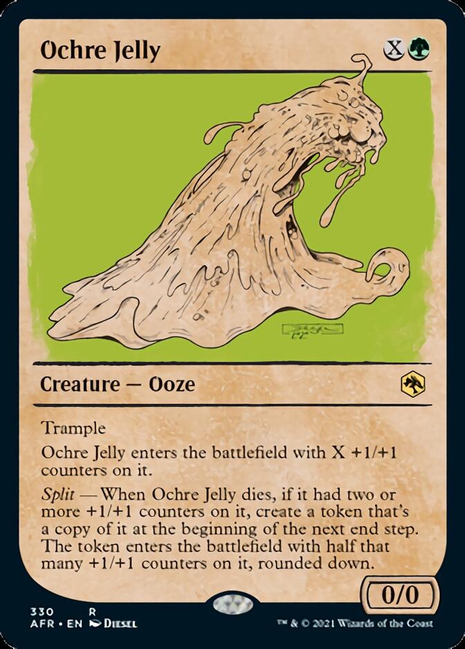 Ochre Jelly (Showcase) [Dungeons & Dragons: Adventures in the Forgotten Realms] | Black Swamp Games