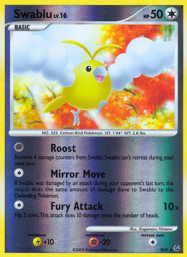 Swablu (SH5) [Platinum: Base Set] | Black Swamp Games