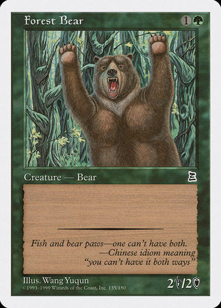 Forest Bear [Portal Three Kingdoms] | Black Swamp Games